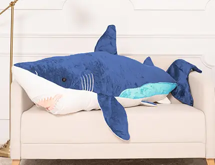 Tiburones de peluche grandes